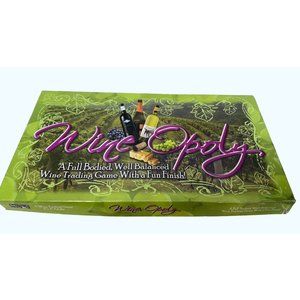 Monopoly Wineopoly Family Group Game Complete